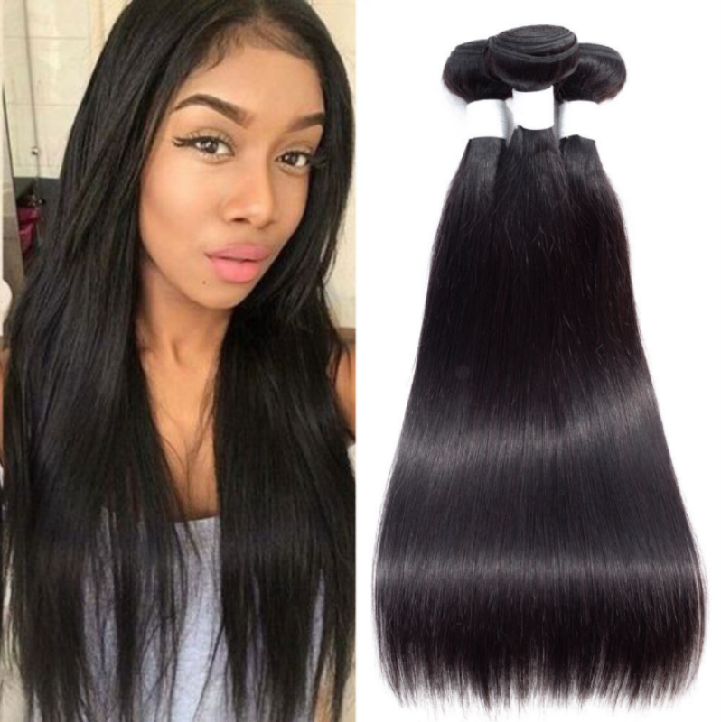 欧美假发女化纤丝自然色发帘直条straight hair工厂批发 现货供应