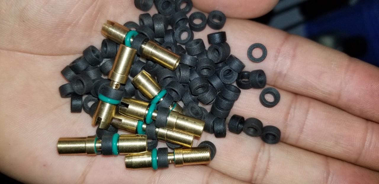 高压气筒活塞环三级打气筒活塞配件