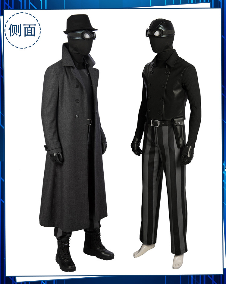 漫骨 蜘蛛侠平行宇宙世界电影cos服 spider暗影蜘蛛侠cosplay男装