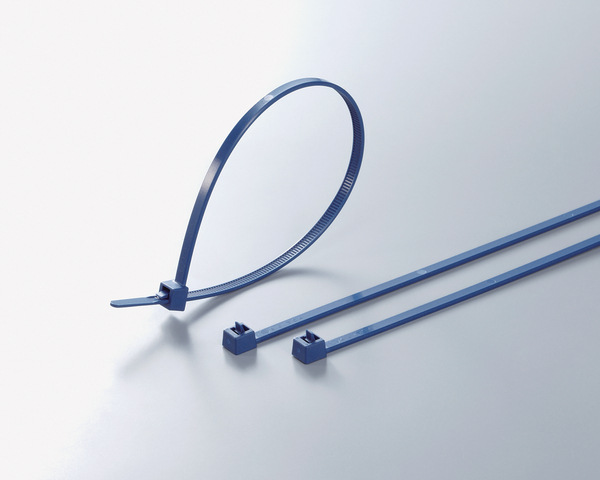 海尔曼太通用于食品行业的扎带可检测耐腐蚀mcts200-pa66mp -bu