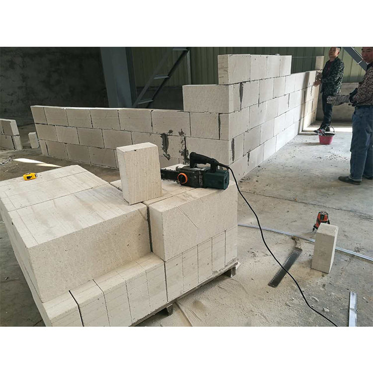 手持电动加气砖切割锯切割机 空心砖切断机断砖机 加气砖切割链锯