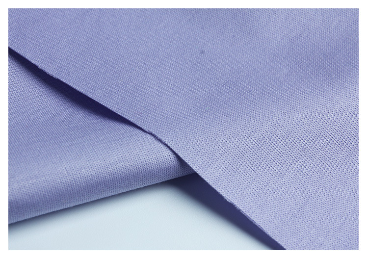 60支全棉丝光棉双面针织 丝光棉t恤面料 男女时装针织面料