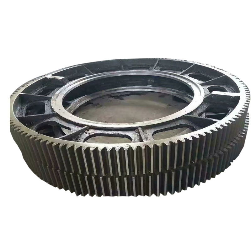 供应滚筒干燥机大齿轮 大齿圈 回转窑大齿轮轮带 干燥机齿圈配件