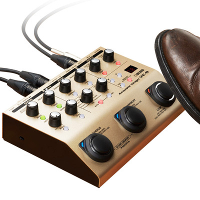 罗兰boss人声和声效果器专业唱歌ve-8木吉他弹唱loop乐句循环单块