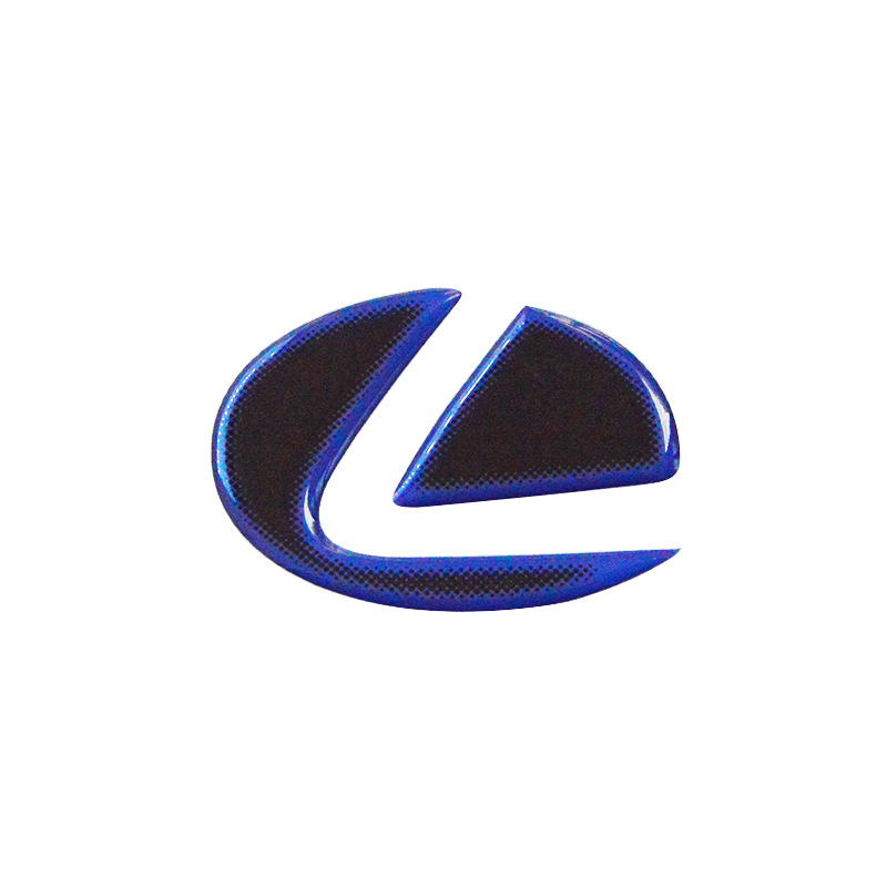 适用于雷克萨斯es/e nx/nx200 rx方向盘车标装饰贴内饰改装