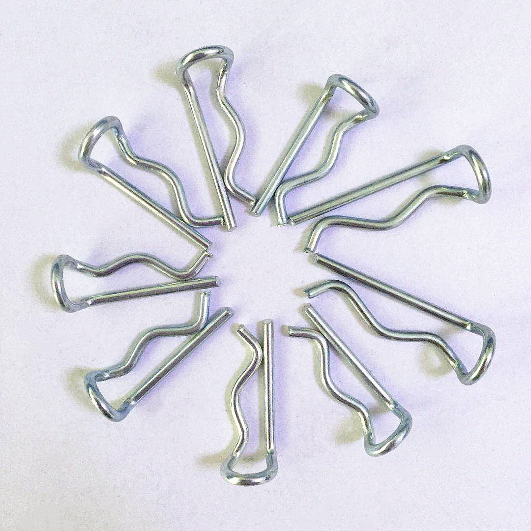 开口销销子弹簧钢b型开口销波浪销b形卡簧销卡销发夹销锁销b型销