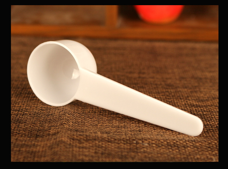 10g塑料勺子定量勺计量勺20ml白色勺子量具量勺奶粉勺洗衣粉剂勺