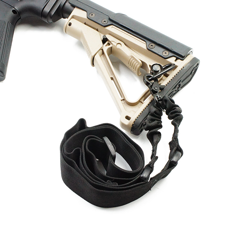 水弹枪单点枪绳斜挎背带绳 多功能战术防丢失绳子 多用途挂带玩具