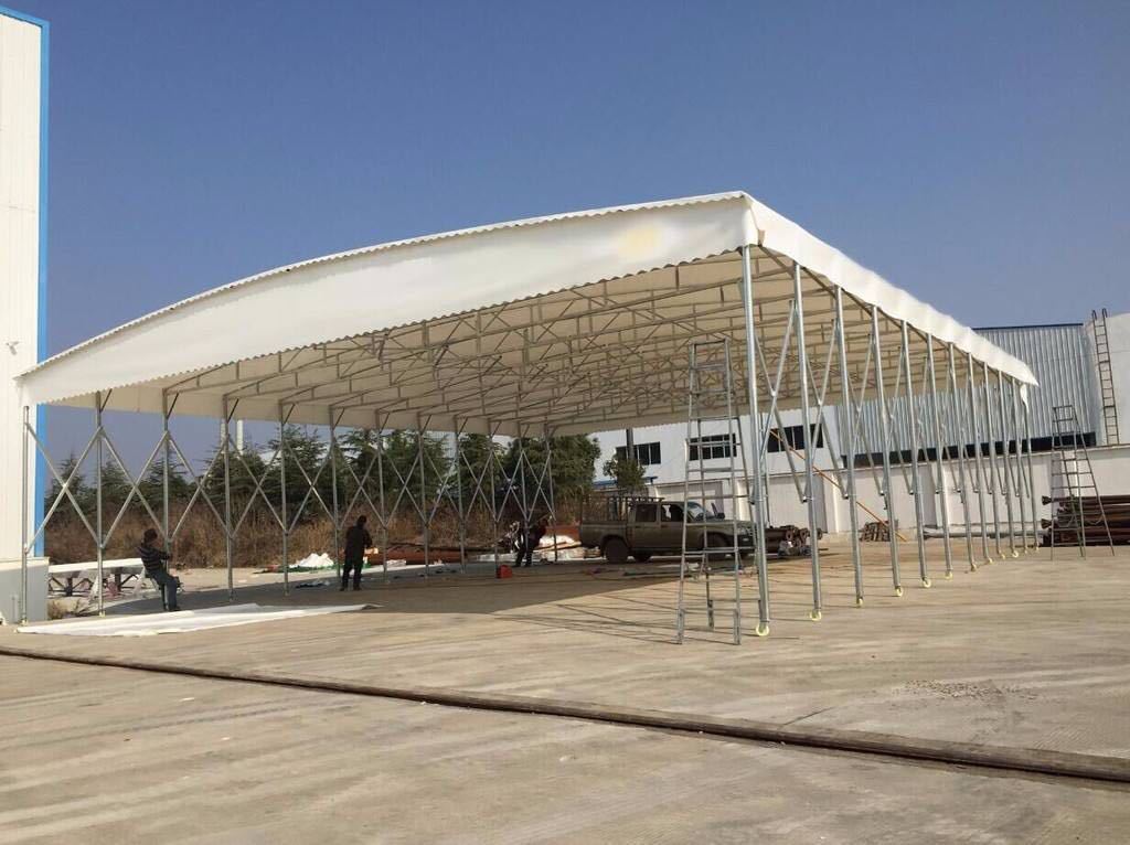 惠州大型工厂防水雨蓬大排档门店帐篷