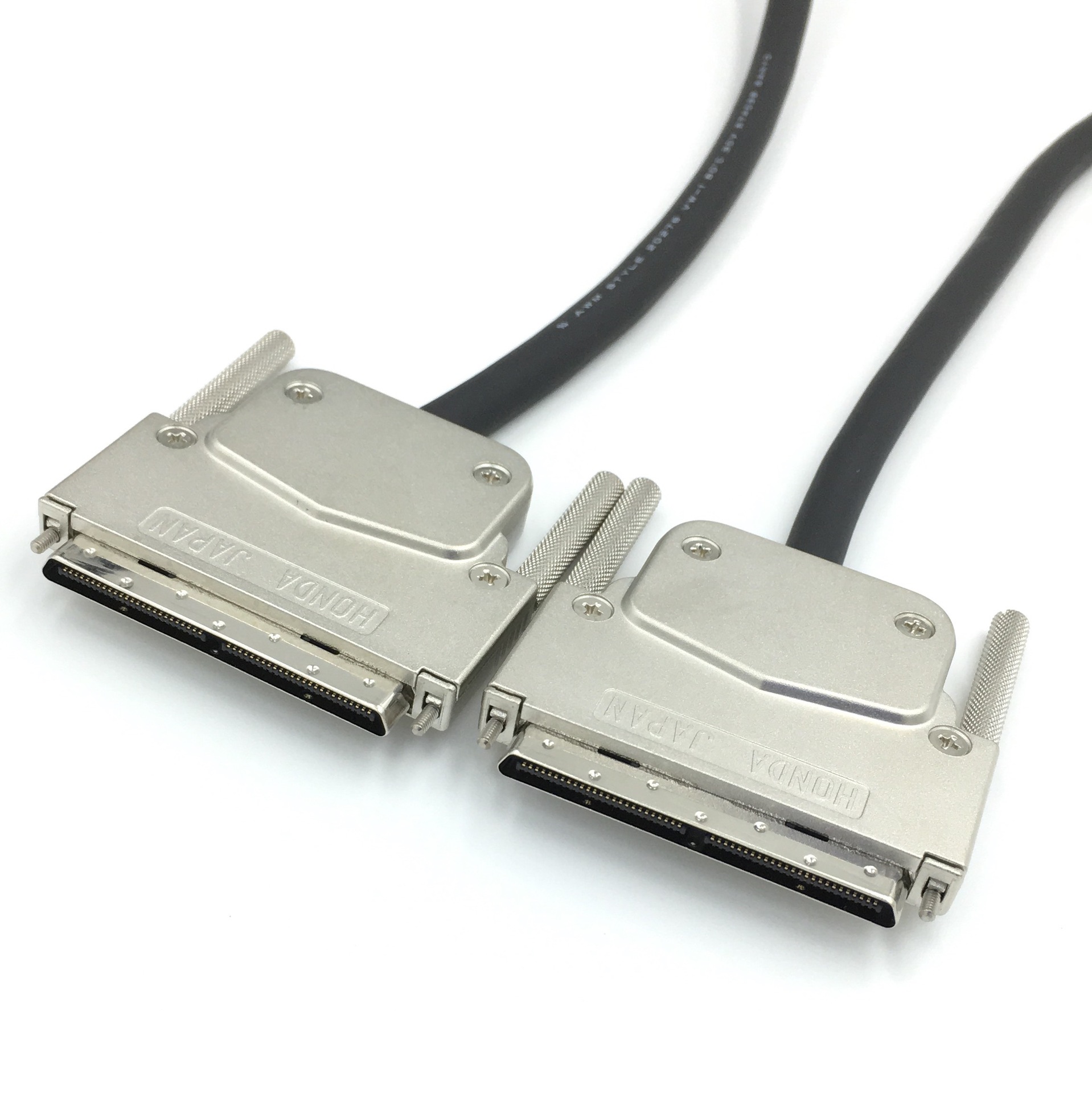 原装本多scsi线hdra-100pb-l2000 vhdci100p公对公 vhdvi100p线缆