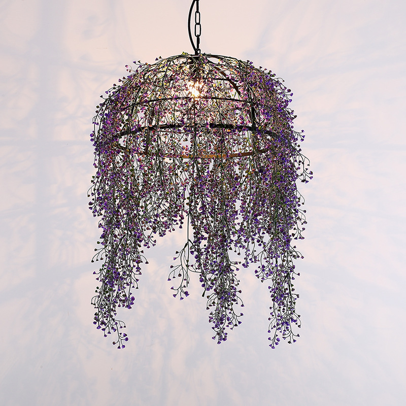 Plant Chandelier Music Dining Bar Plant Chandelier Bar Quiet Bar Decorative Chandelier Coffee Shop Hot Pot Restaurant Barbecue Bar Lamp