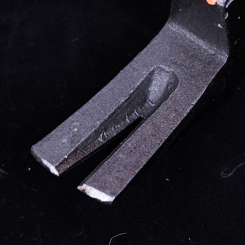 碳钢长柄包塑羊角锤 包塑吸钉起钉锤 多功能安全锤救生榔头铁锤