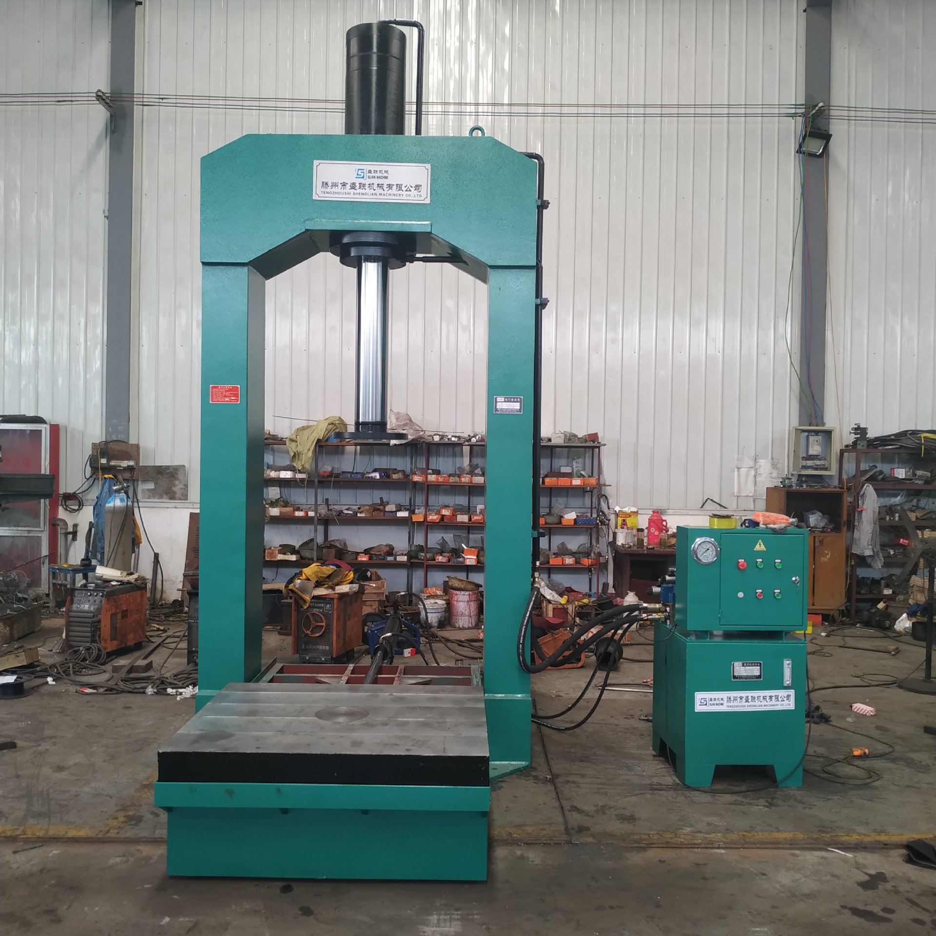 液压机龙门液压机200吨电机转子压装机200吨框架式液压机