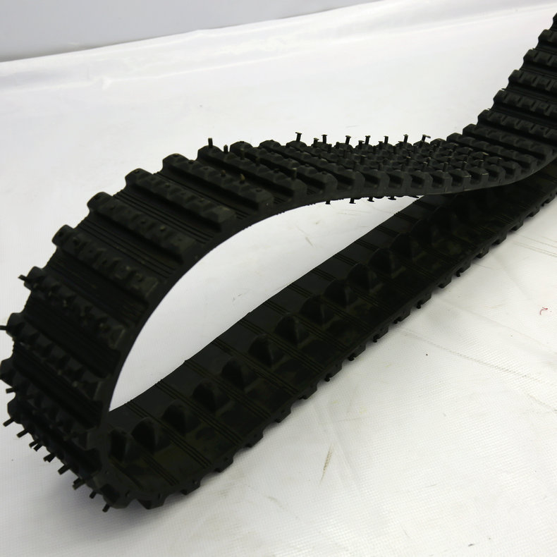 精品推荐wj-130机器人履带 高速橡胶履带 收割机橡胶履带
