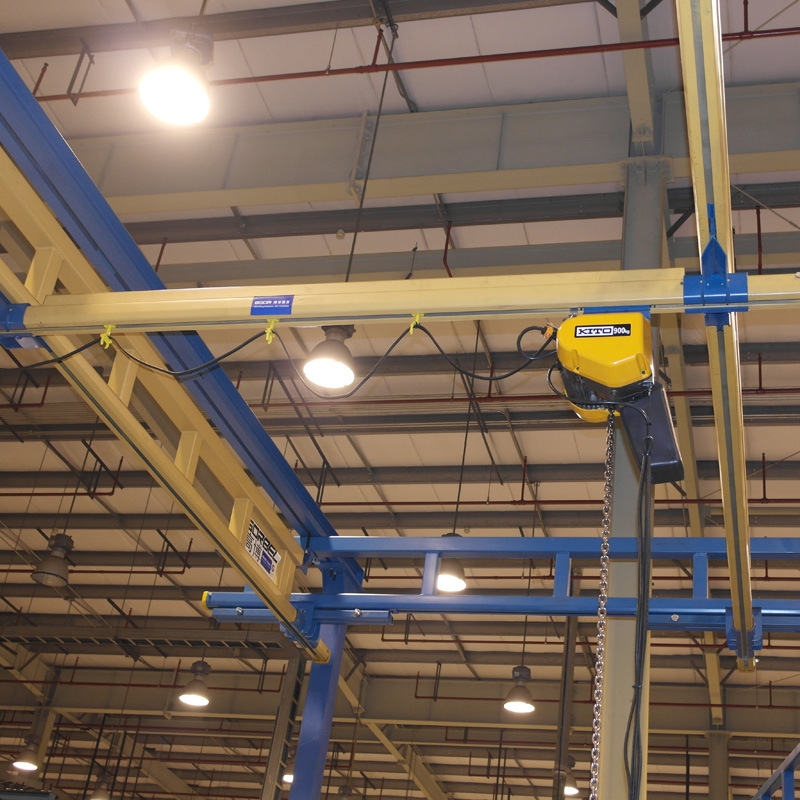 250kg小型起重机kbk轻轨吊起重机刚性kbk轨道轻轨吊行车