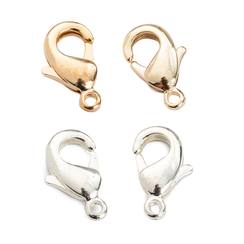 s925纯银镀铜配件龙虾扣弹簧扣 项链手链搭扣手工diy饰品配件批发