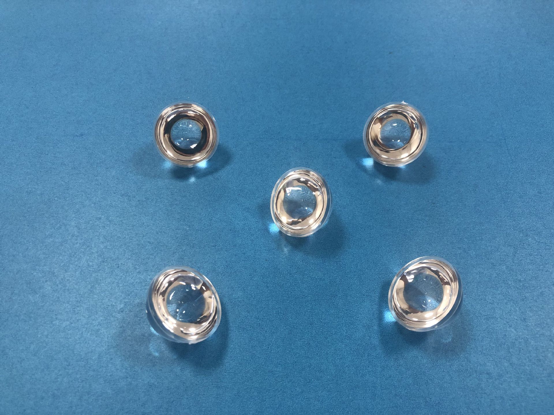 34mm b款鱼眼透镜适用手电筒鱼眼光学聚光车灯汽摩射灯cob大灯