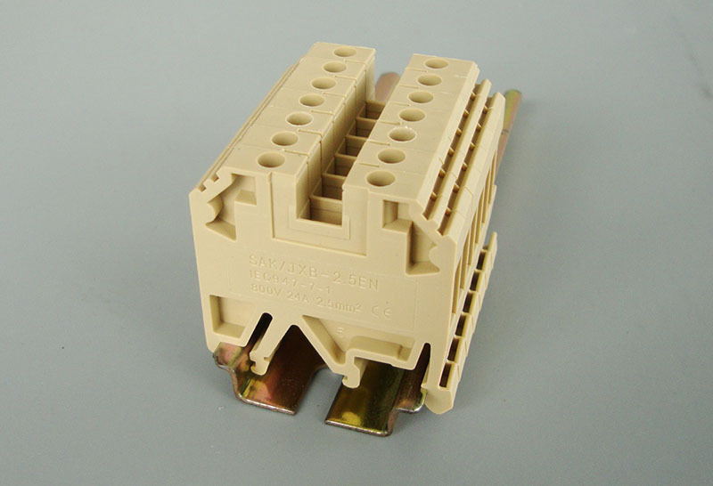 【电压端子】sak2.5en框式螺钉接线端子jxb2.5/35组合式接线端子
