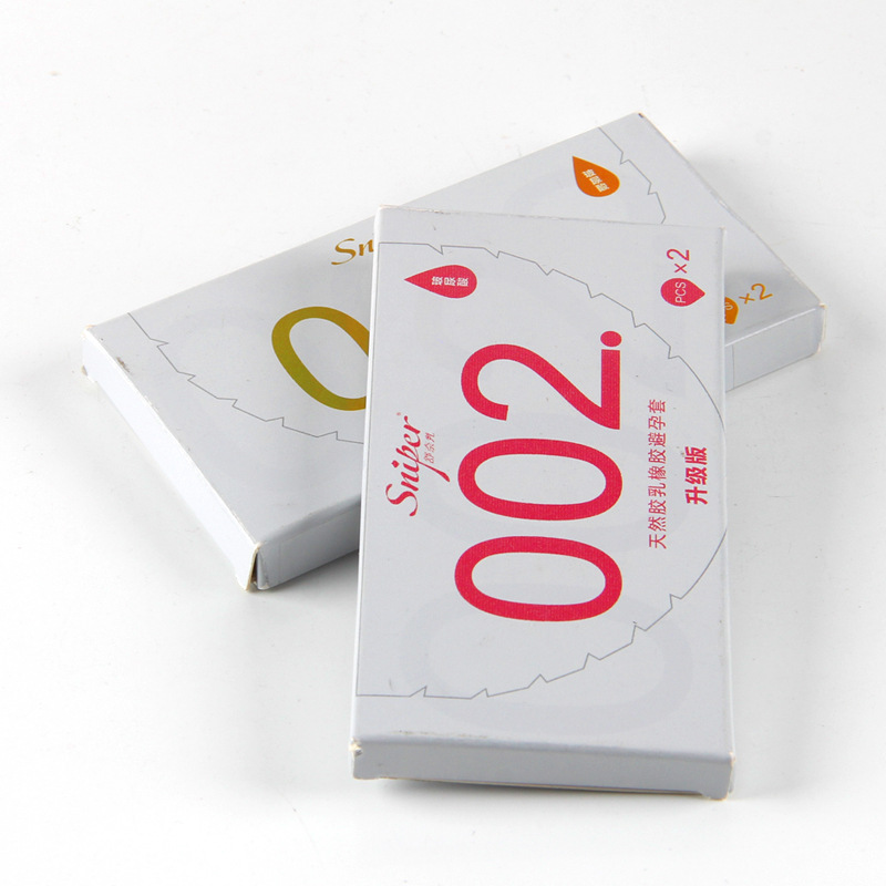 舒奈儿玻尿酸超薄避孕套002超薄2只装安全套酒店有偿用品批发