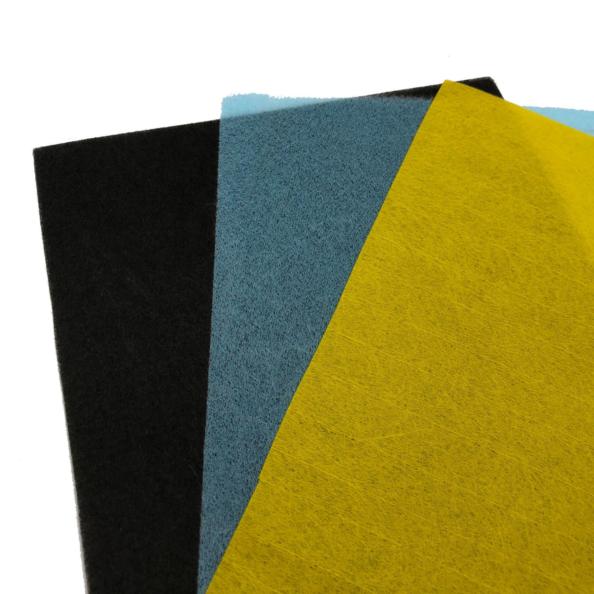 厂家直销 彩色玻璃纤维薄毡 可定制颜色规格 玻纤毡 吸音耐腐蚀