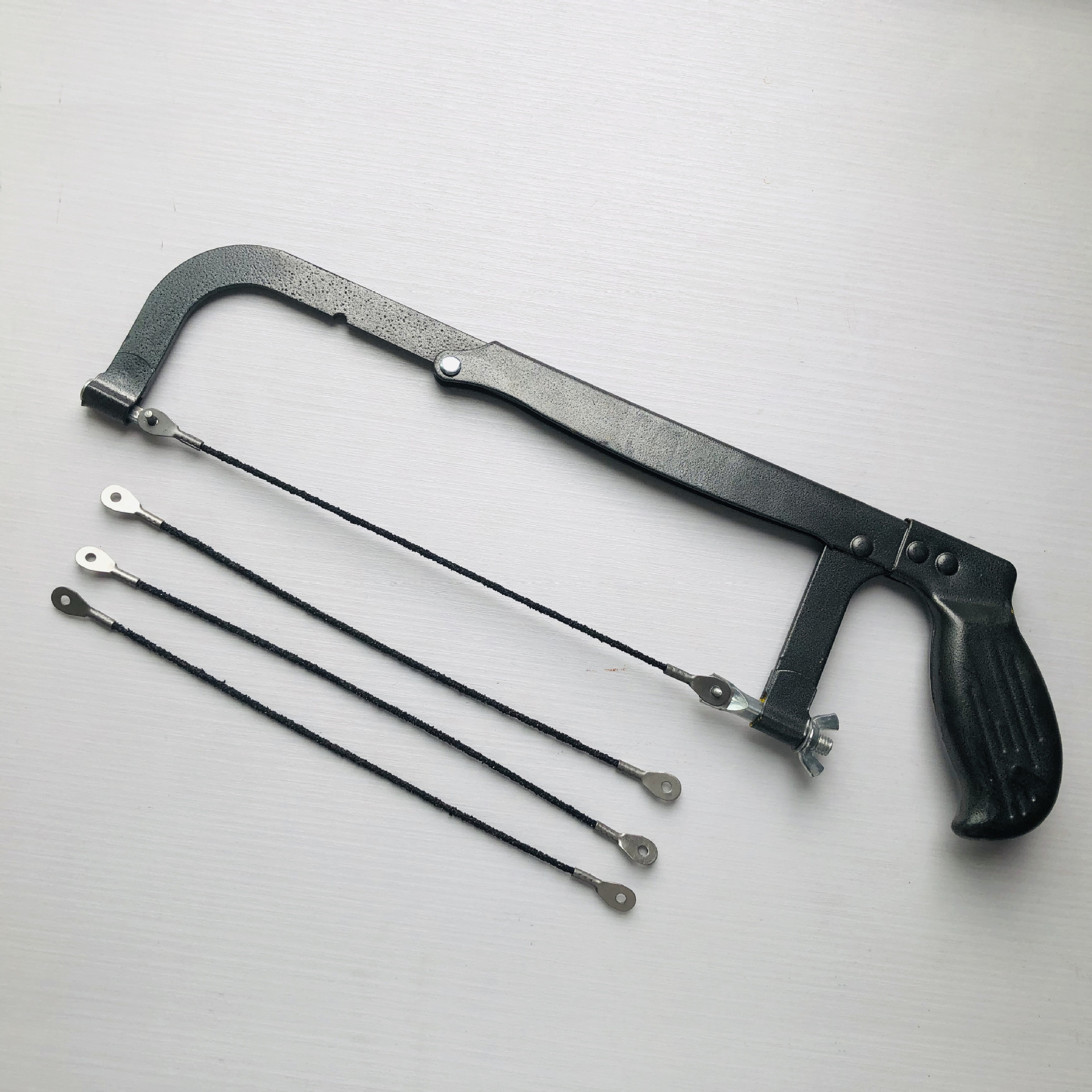 库存现货外贸尾单10寸碎粒线锯条 可定制调节式锯架专用手用锯条