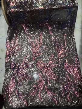 亮片珠片刺绣面料 满幅亮片绣花 春夏秋冬箱包鞋材服装饰品