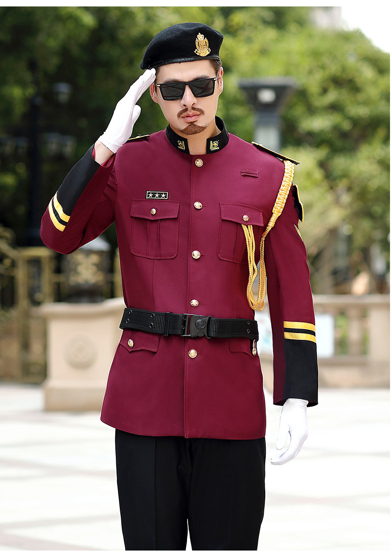 售楼部物业汽车4s店保安服案场礼宾套装酒店安保服装保安制服