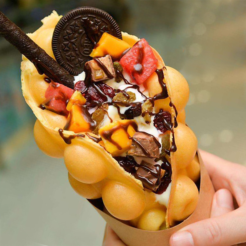 鸡蛋仔粉香港qq蛋仔粉1kg正宗原味专用预拌粉oem/odm贴牌代加工