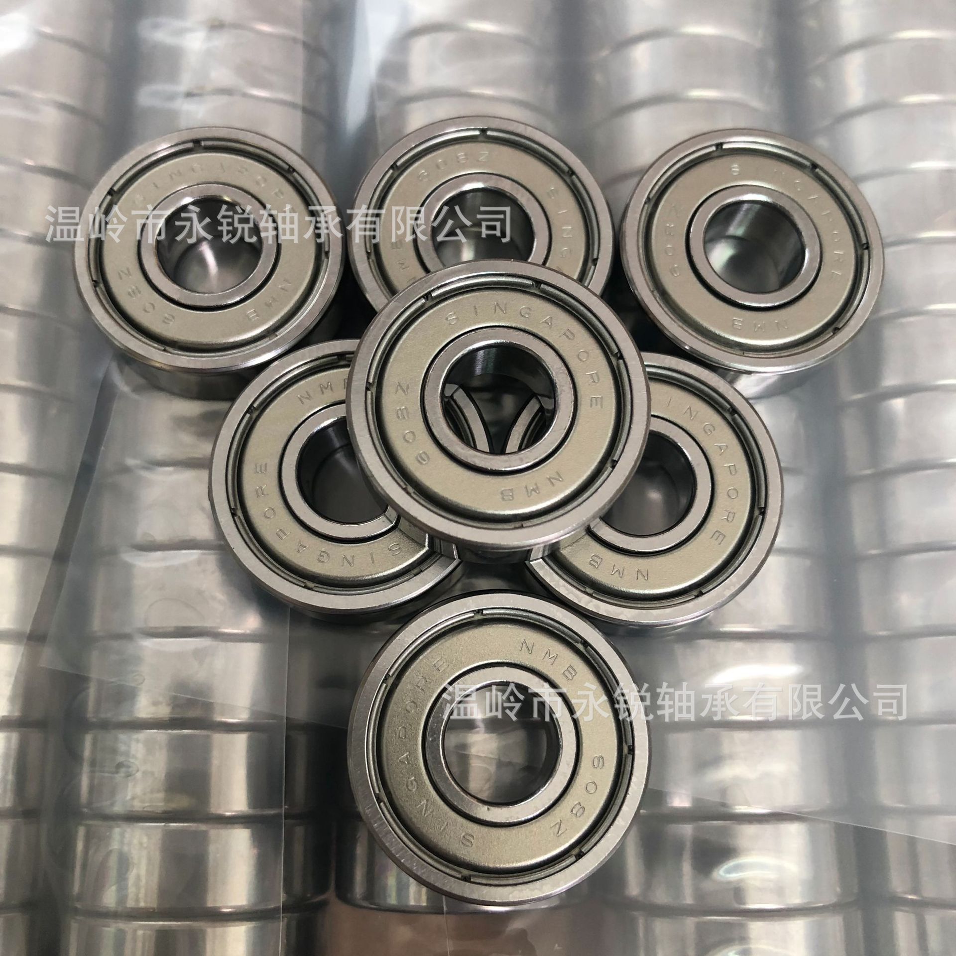 原装进口nmb nsk nzsb电机精密滚珠轴承608zz 608rs 尺寸8*22*7mm