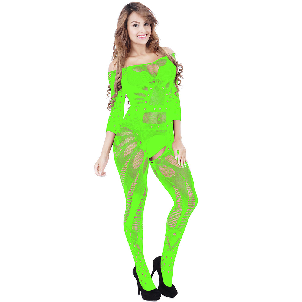 欧美出口品质情趣连体丝袜提花网衣外贸连体亚马逊ebay速卖通w04