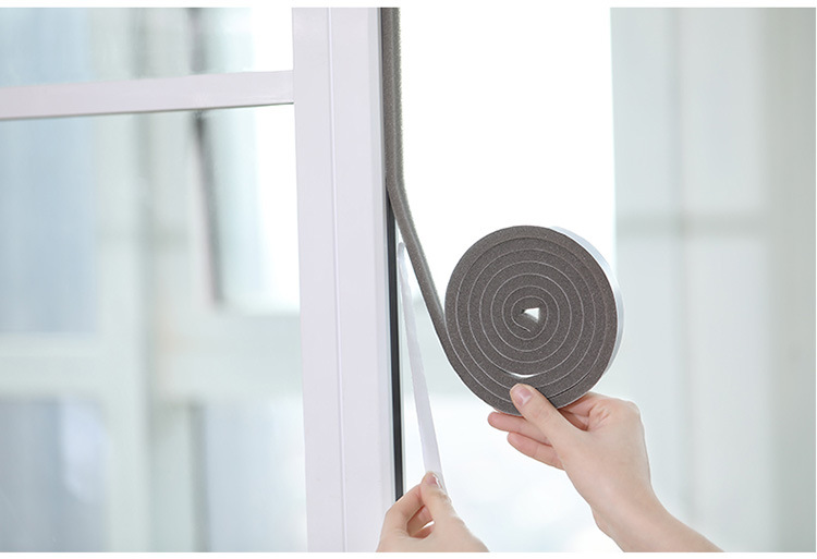 fasola门窗缝隙密封条自粘型隔音门缝防风条橱柜推拉门封门胶条