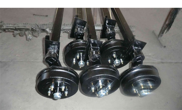 厂家直销电动无刹扭力半轴 独立悬挂澳洲拖车配件质优价廉