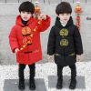 2019 new pattern Retro cotton-padded jacket men and women Winter clothes Embroidery Happy New Year childhood ASBB Costume cotton 2019 new pattern Retro cotton-padded jacket men and women Winter clothes Embroidery Happy New Year childhood ASBB Costume cotton