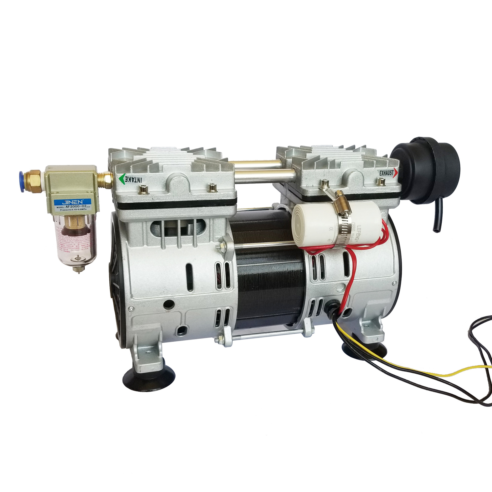 bst-v550静音无油小型真空泵真空抽气泵 适用于医疗手术食品包装