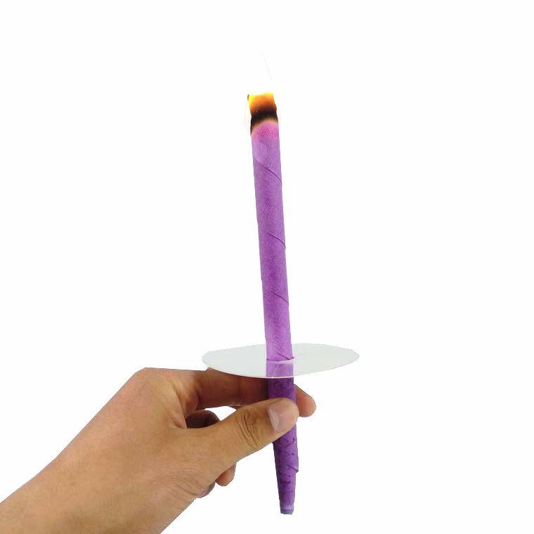 Ear Candle Tray Ear Buckle Flame Retardant Connecting Gray Chip Paper Cups Paper Cups Beeswax Holder Ear Candle Accessories Gasket Paper Card Holders Tray