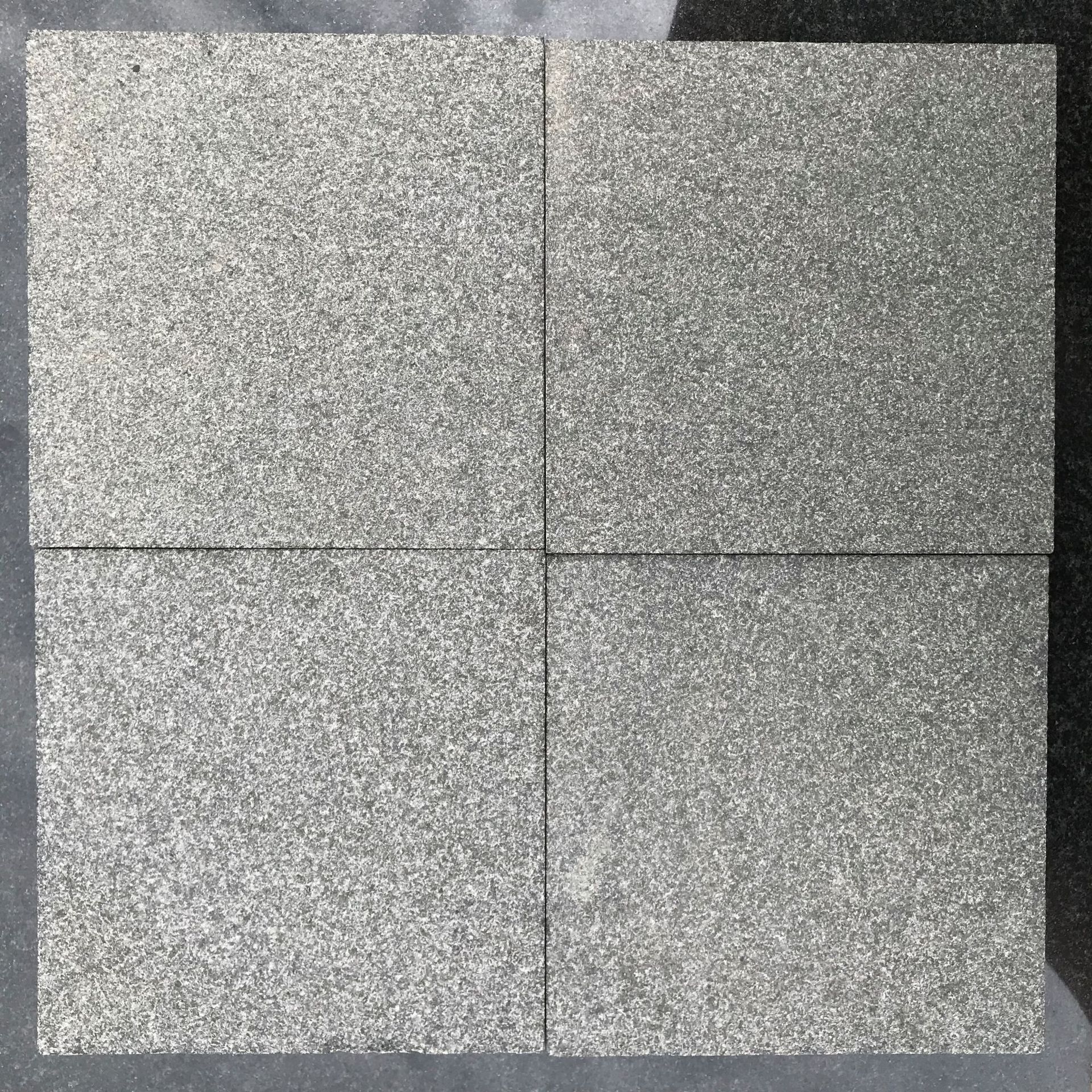 产地直供 芝麻黑花岗岩 芝麻黑荔枝面 花岗岩铺路石【产地货源】