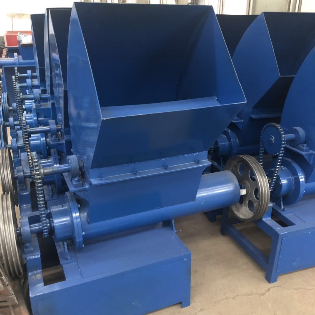 泡沫包装箱粉碎化饼机 白色泡沫大块粉碎化坨机 泡沫回收