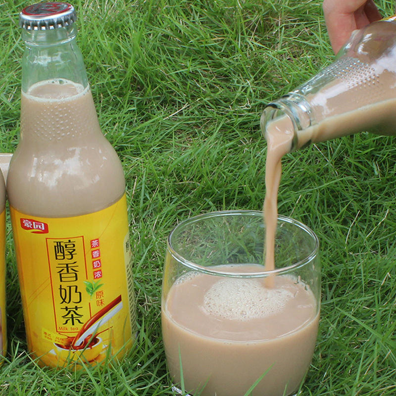 厂家直供同款经典奶茶饮料批发供应醇香奶茶厂家加工代理茶饮品