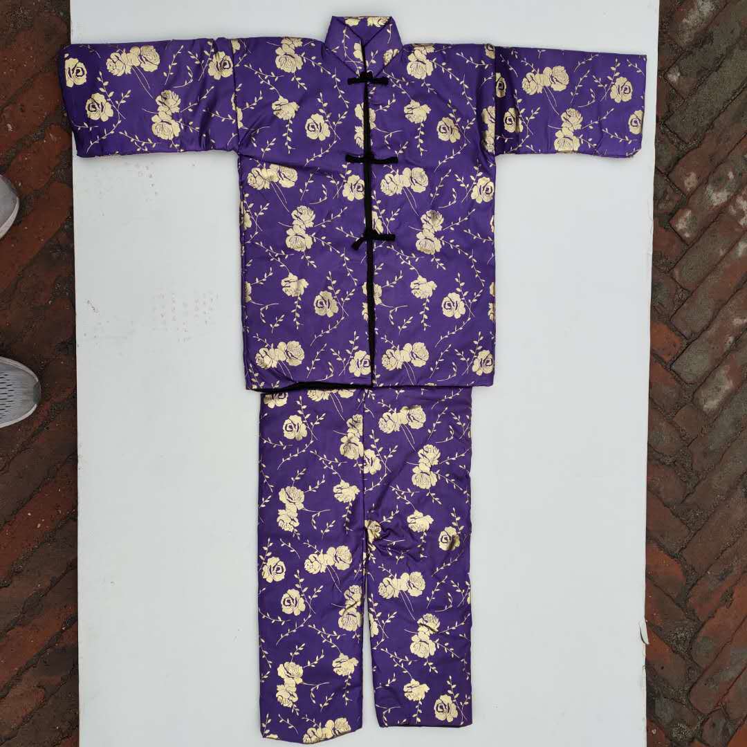 厂家直销七月十五十月一清明节加厚加里男女士布衣服祭祀祭祖寒衣