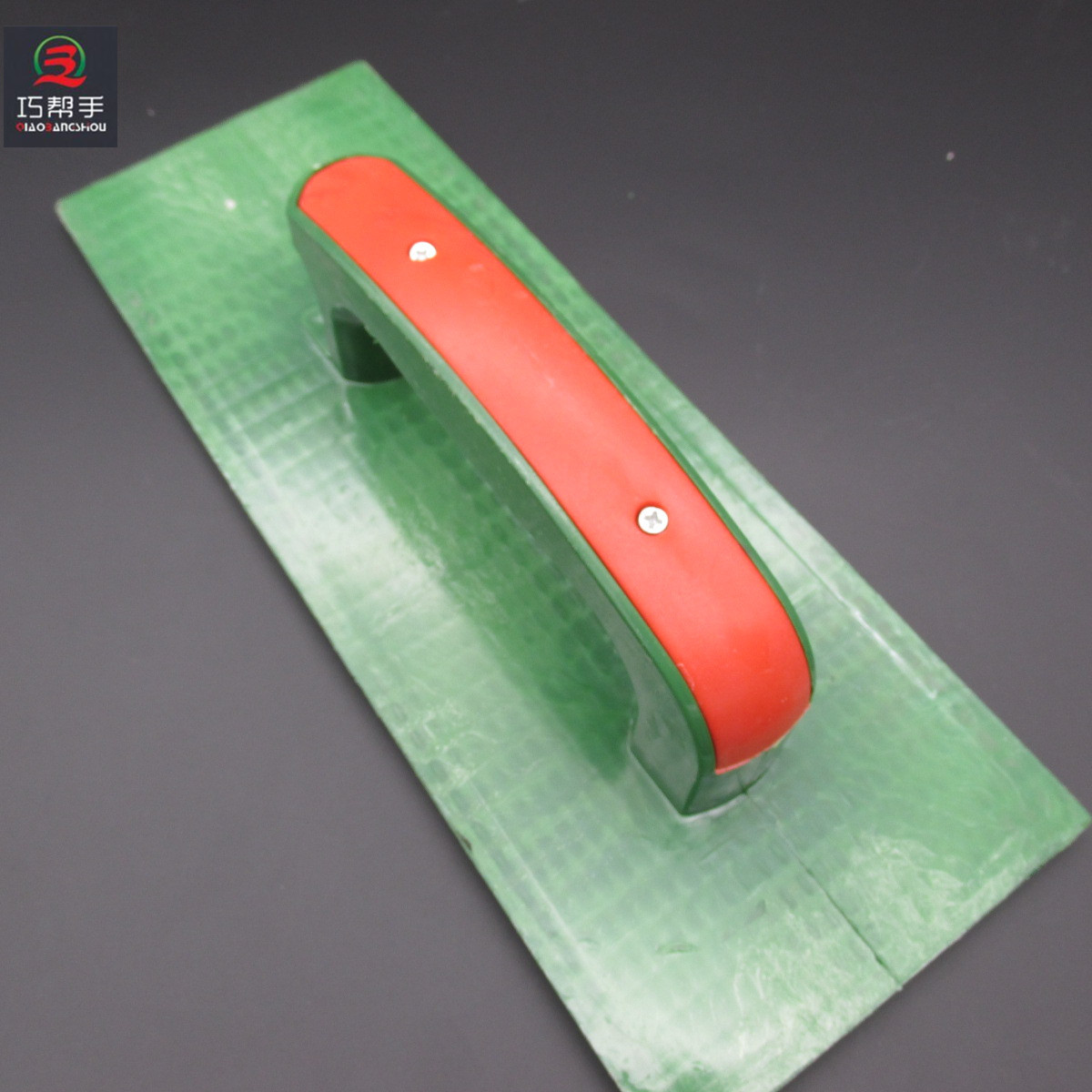 批发钢化小绿抹泥板塑料抹子莫哈小孔抹泥刀建筑工具抹墙抹灰工具