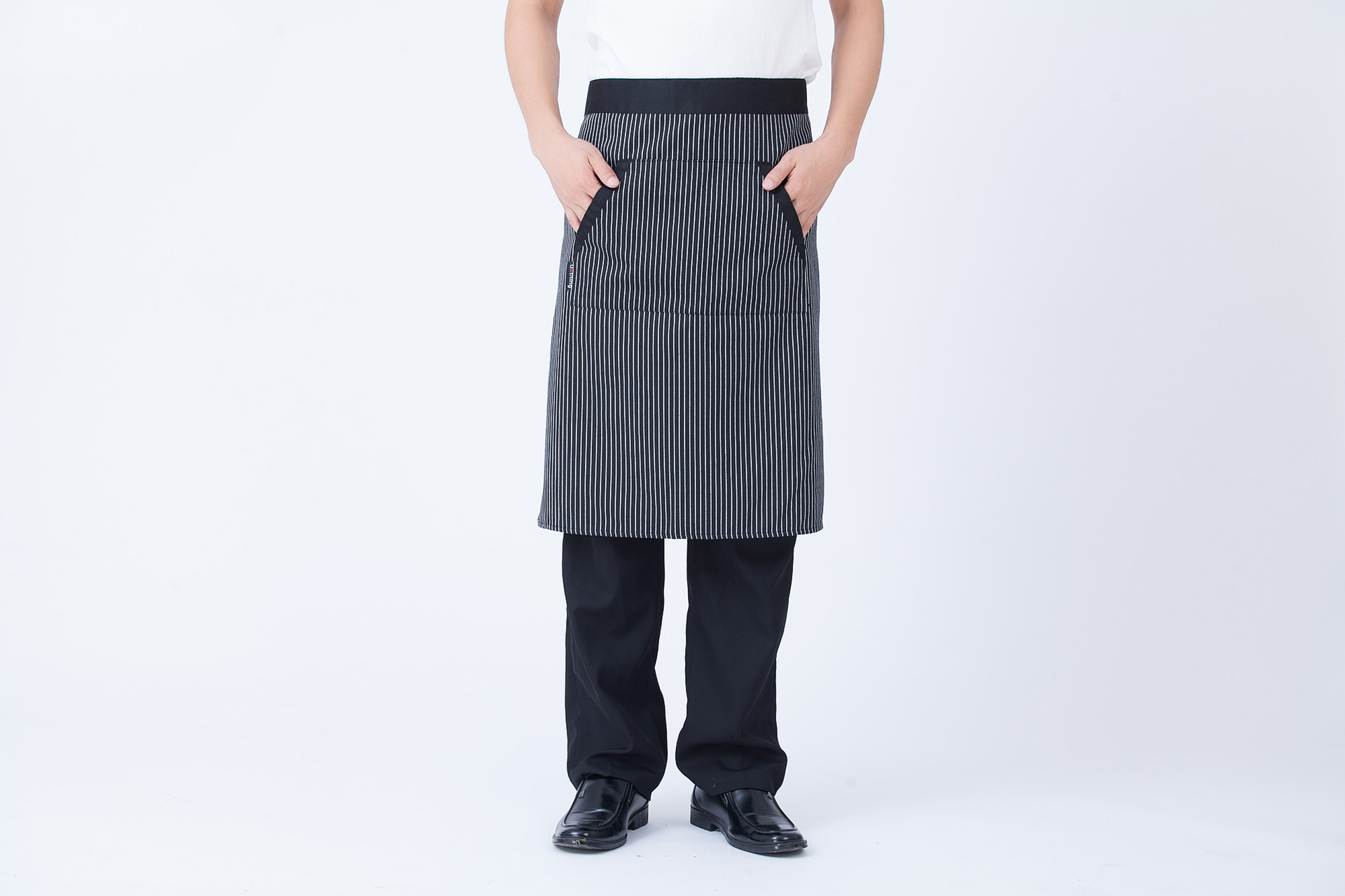 防水围裙_厨师围裙半身厨师防水定制logo短款男女厨师围腰 - 阿里巴巴