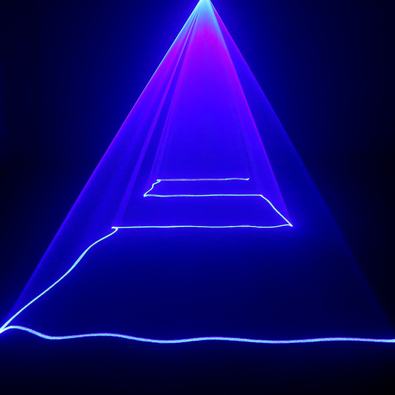 高品质线条激光灯 纯蓝光扫描光束灯 酒吧ktv舞台灯夜场灯镭射灯