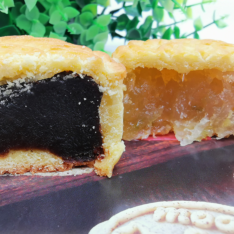 酥皮广式月饼散装多口味 豆沙 莲蓉 月饼网红零食点心代加工定制