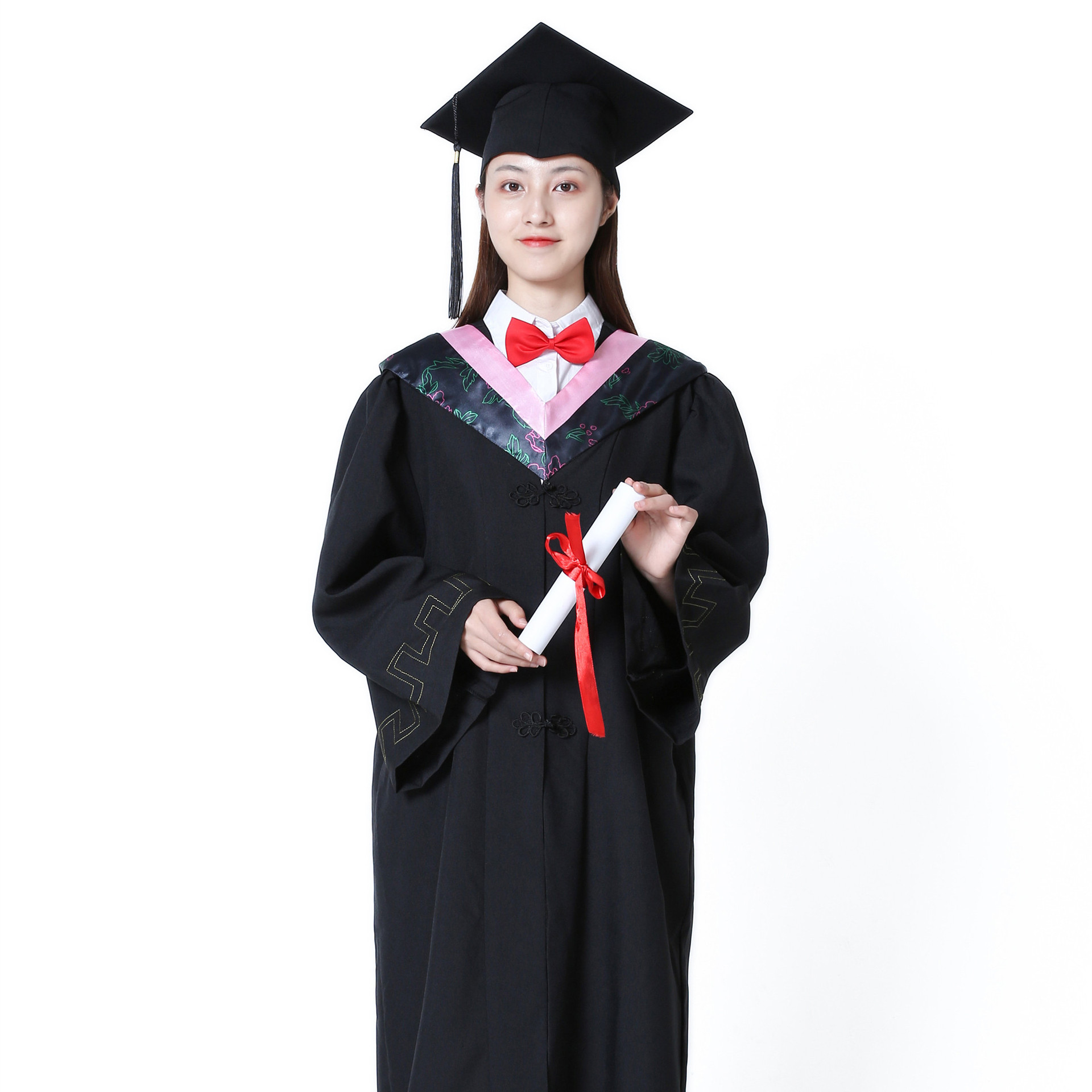 学士服南京云渚大学生毕业服文科学位服成人毕业礼服正装定制批发