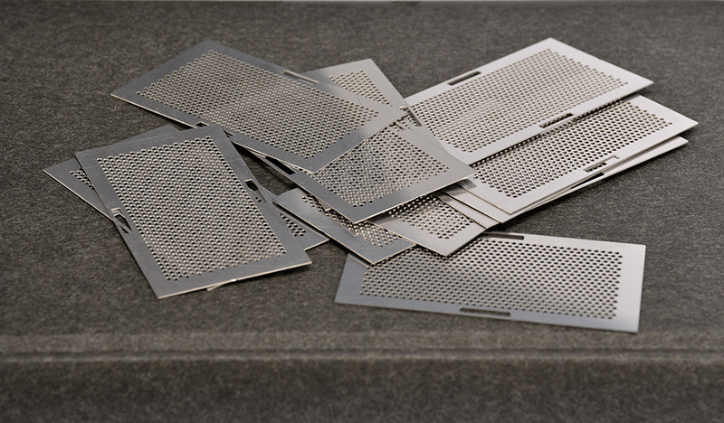 不锈钢长条蚀刻过滤网片 厚0.34mm长方形蚀刻网过滤片 非标定制