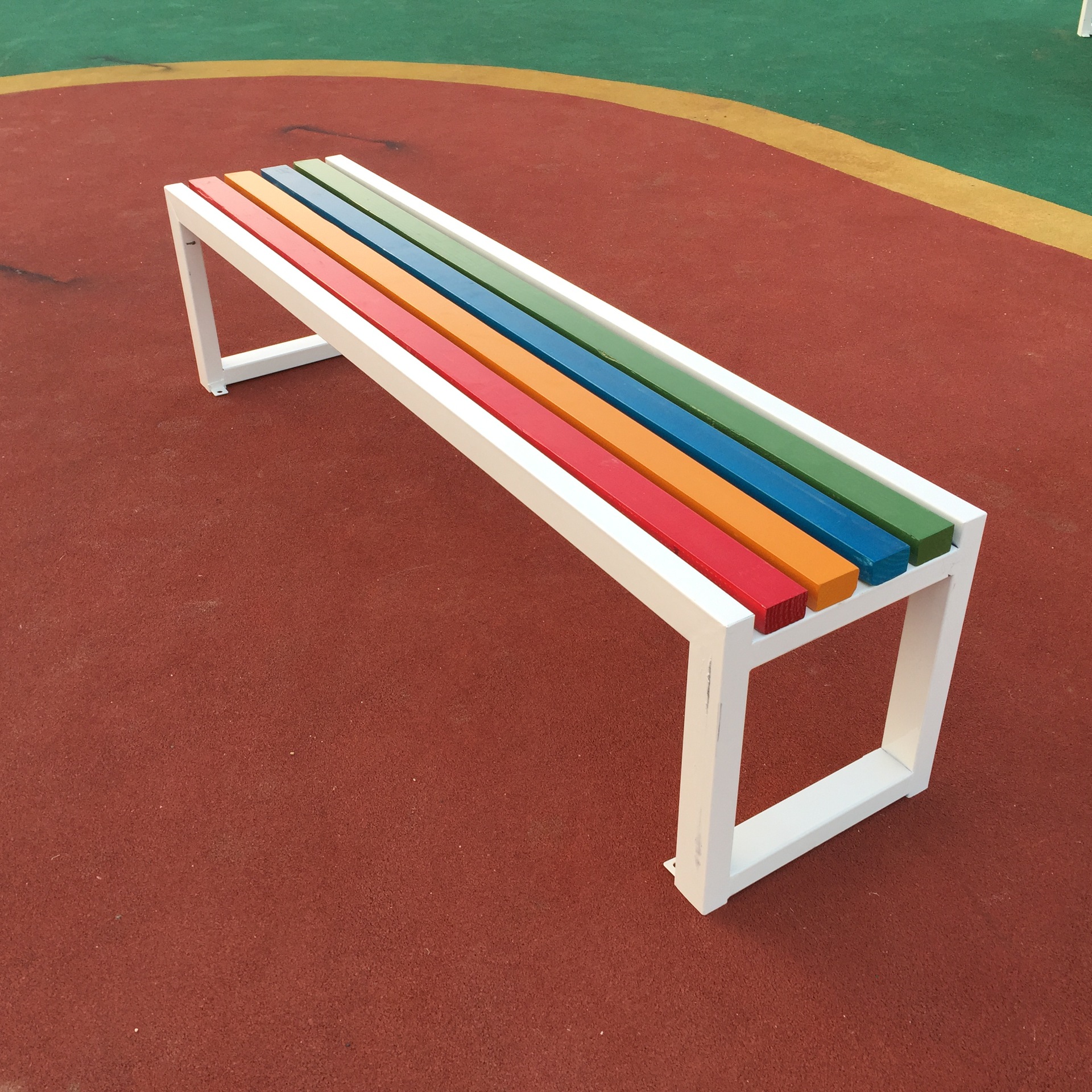 厂家直销户外园林长条凳公园排椅广场座椅防腐木凳子商场休闲椅