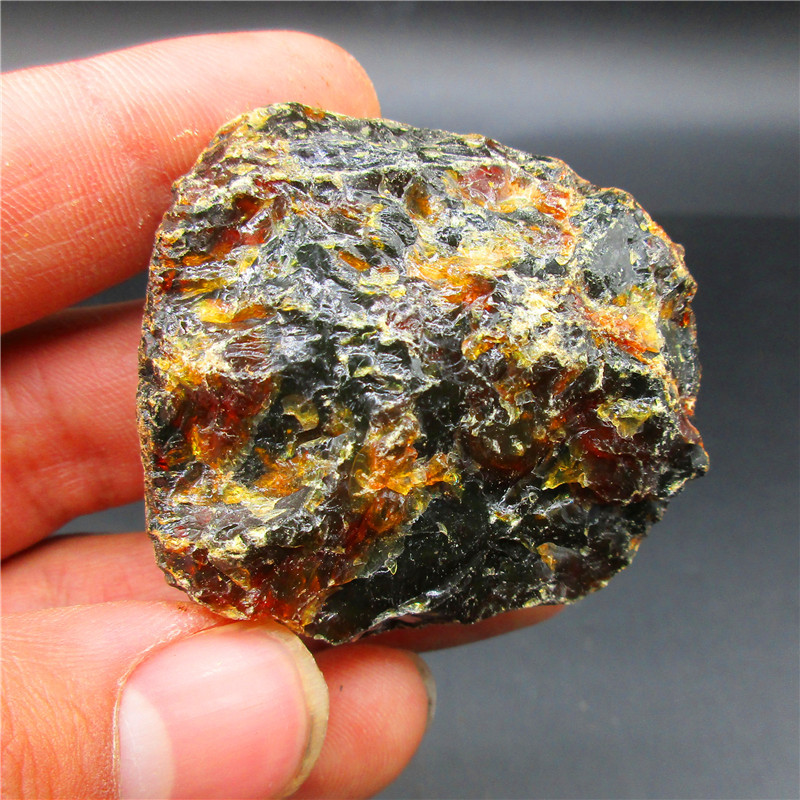 天然琥珀原石缅甸血珀蜜蜡原矿琥珀毛料矿物