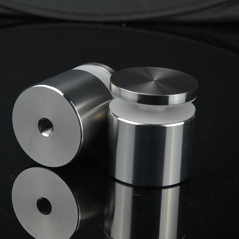 不锈钢玻璃夹支架幕墙304圆形夹子层板夹固定夹五金配件