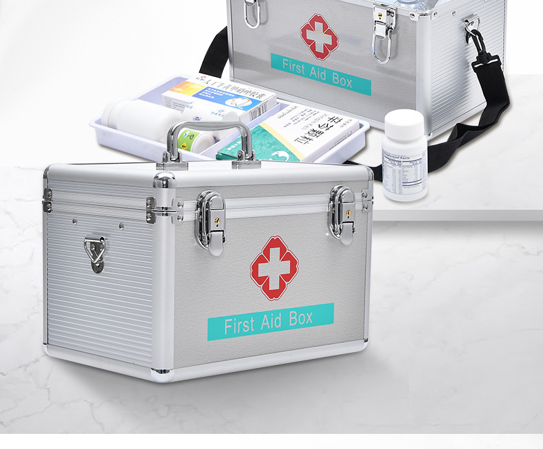 一件代发企业急救箱特大号学校应急医疗箱防疫全套家用药箱收纳盒