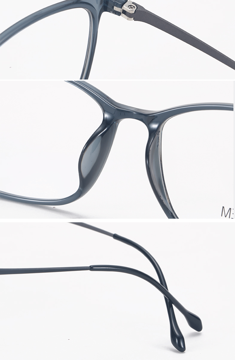 超轻β钛腿塑钢面眼镜架复古方形男女款镜框近视舒适光学配镜9002
